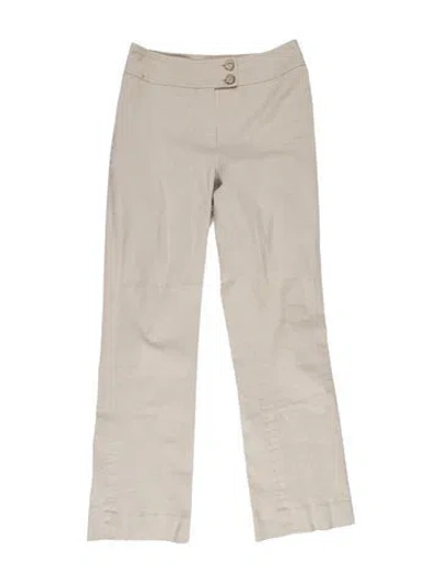 Pre-owned Barbara Bui Straight Leg Pants In Neutral