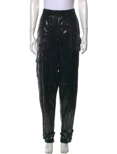 Pre-owned Barbara Bui Straight Leg Pants W/ Tags In Black