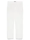 Barbara Bui Straight-leg Trousers In White