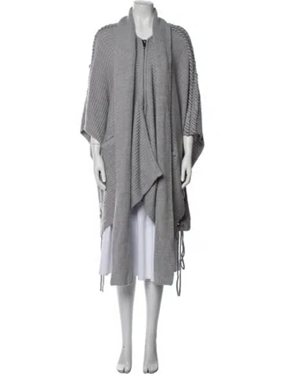 Pre-owned Barbara Bui Striped Jacket In Gray