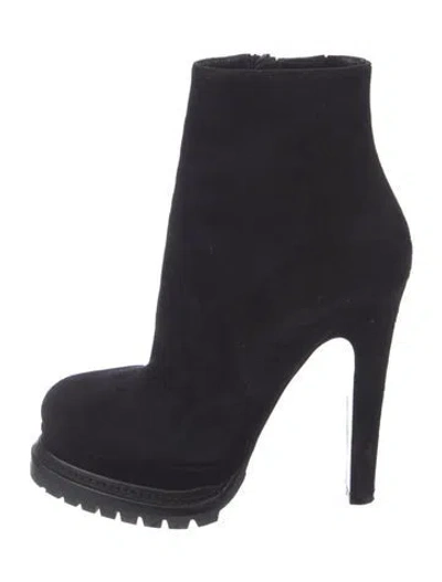 Pre-owned Barbara Bui Suede Boots In Black
