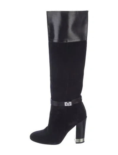 Pre-owned Barbara Bui Suede Boots In Black