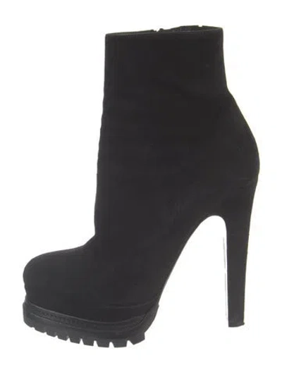 Pre-owned Barbara Bui Suede Boots In Black