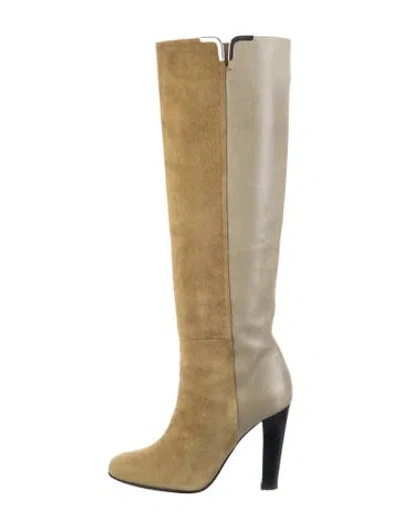 Pre-owned Barbara Bui Suede Boots In Brown