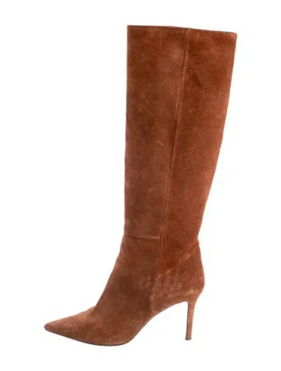 Pre-owned Barbara Bui Suede Boots In Brown