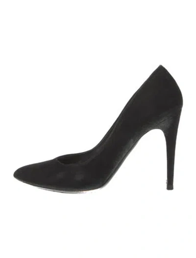 Pre-owned Barbara Bui Suede Pumps In Black