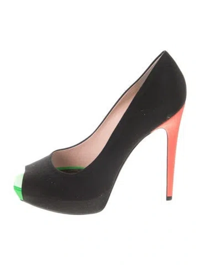 Pre-owned Barbara Bui Suede Pumps In Black