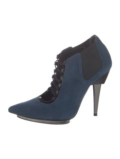 Pre-owned Barbara Bui Suede Pumps In Blue