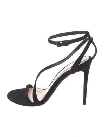 Pre-owned Barbara Bui Suede Sandals In Black