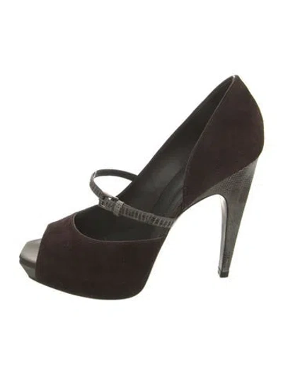 Pre-owned Barbara Bui Suede Sandals In Brown