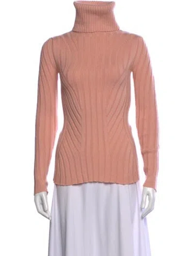 Pre-owned Barbara Bui Turtleneck Sweater In Pink
