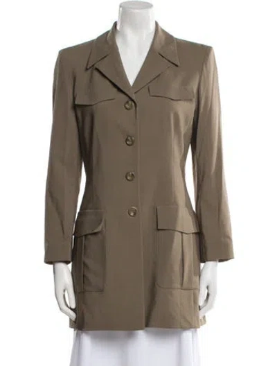 Pre-owned Barbara Bui Utility Jacket In Neutral