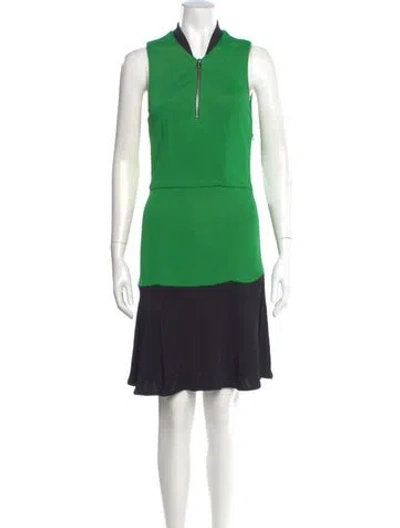 Pre-owned Barbara Bui Vintage Knee-length Dress In Green
