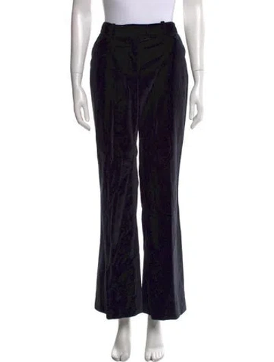 Pre-owned Barbara Bui Wide Leg Pants In Black
