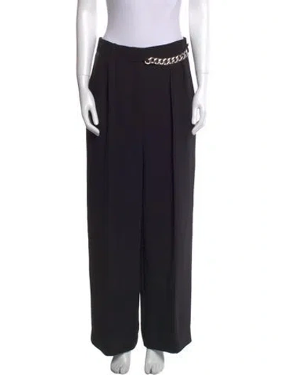 Pre-owned Barbara Bui Wide Leg Pants In Black