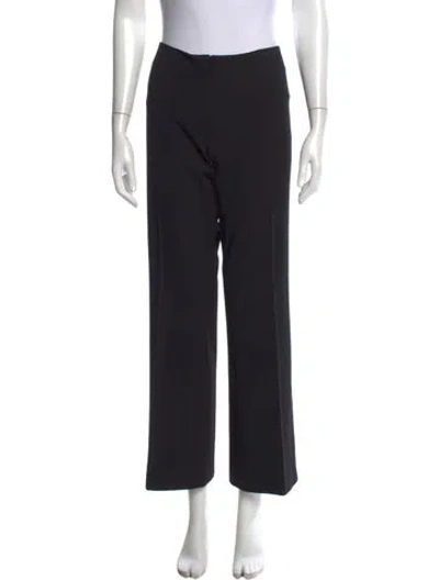 Pre-owned Barbara Bui Wide Leg Pants In Black