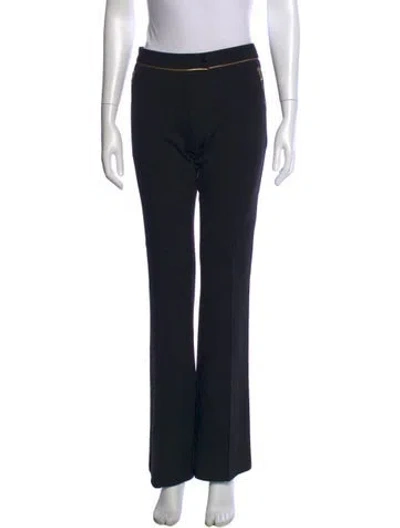 Pre-owned Barbara Bui Wide Leg Pants In Black