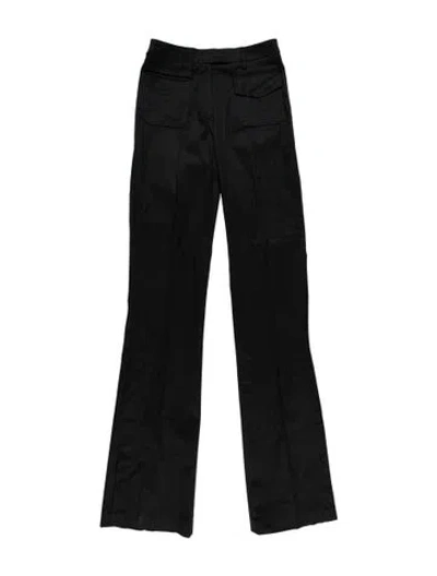 Pre-owned Barbara Bui Wide Leg Pants In Black