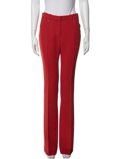 Pre-owned Barbara Bui Wide Leg Pants W/ Tags In Red
