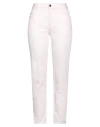 Barbara Bui Woman Denim Pants Pink Size 27 Cotton