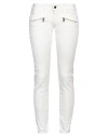 BARBARA BUI BARBARA BUI WOMAN JEANS WHITE SIZE 28 COTTON, ELASTOMULTIESTER, ELASTANE