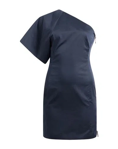 Barbara Bui Woman Mini Dress Midnight Blue Size 4 Cotton