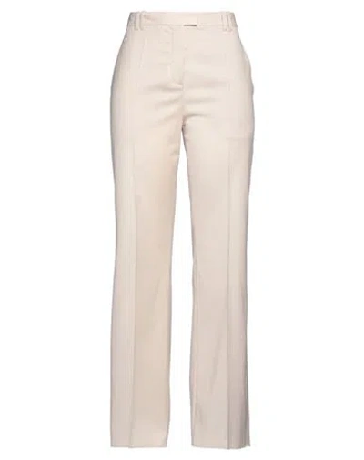 Barbara Bui Woman Pants Beige Size 4 Polyester, Wool, Elastane