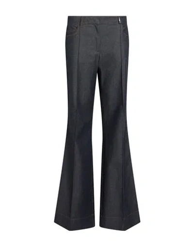 Barbara Bui Woman Pants Blue Size 8 Cotton, Elastane In Multi