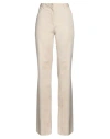 Barbara Bui Woman Pants Cream Size 10 Lyocell, Cotton, Elastane In White