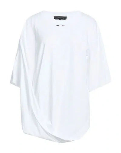 Barbara Bui Woman T-shirt White Size S Cotton