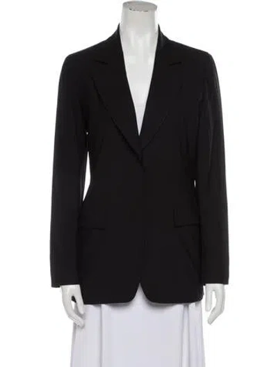 Pre-owned Barbara Bui Wool Blazer In Black