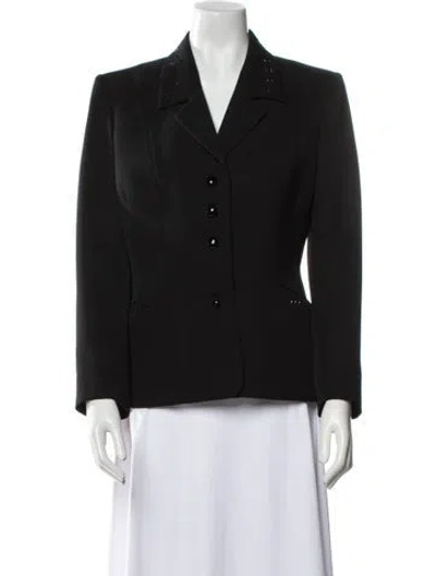Pre-owned Barbara Bui Wool Blazer In Black