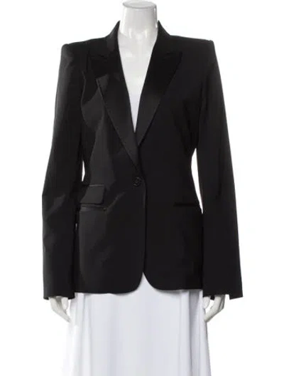 Pre-owned Barbara Bui Wool Blazer In Black