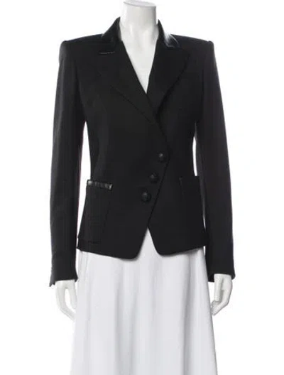 Pre-owned Barbara Bui Wool Blazer In Black