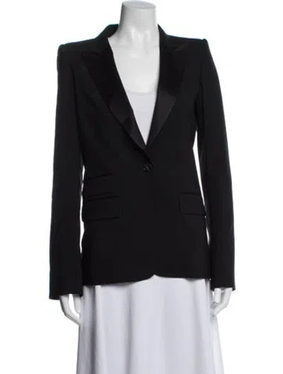 Pre-owned Barbara Bui Wool Blazer In Black