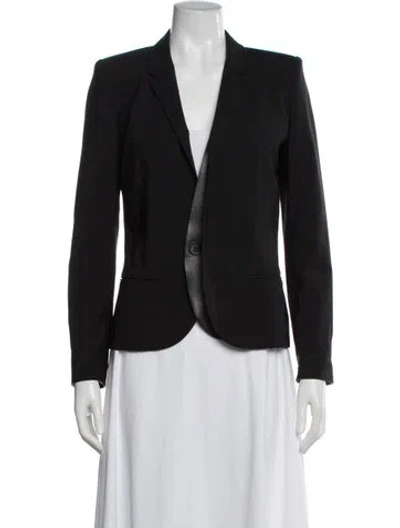 Pre-owned Barbara Bui Wool Blazer In Black
