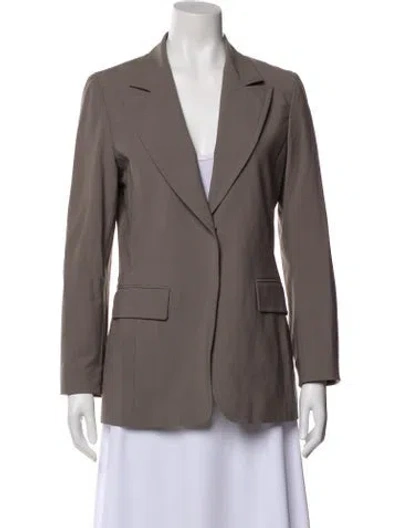 Pre-owned Barbara Bui Wool Blazer In Gray