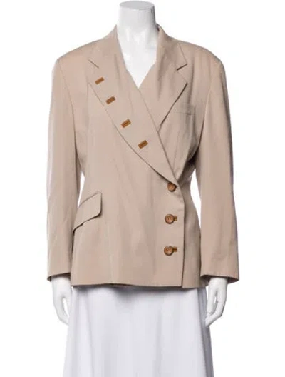 Pre-owned Barbara Bui Wool Coat In Neutrals
