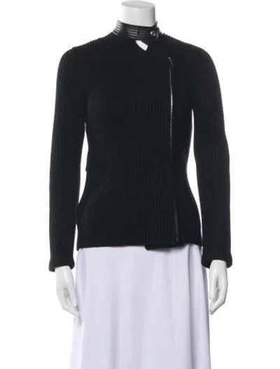 Pre-owned Barbara Bui Wool Evening Jacket In Black