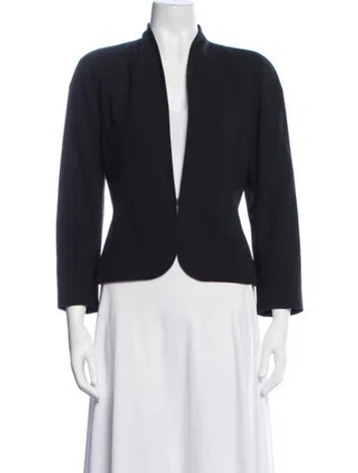 Pre-owned Barbara Bui Wool Jacket In Blue