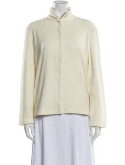 Pre-owned Barbara Bui Wool Jacket In Neutral