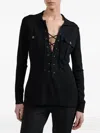 Barbara Bui Wool Sweater In Black