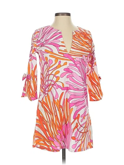 Pre-owned Barbara Gerwit Cocktail Dress In Orange