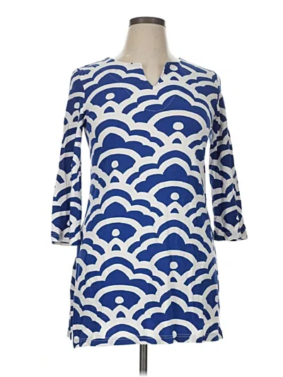 Pre-owned Barbara Gerwit Kimono In Blue