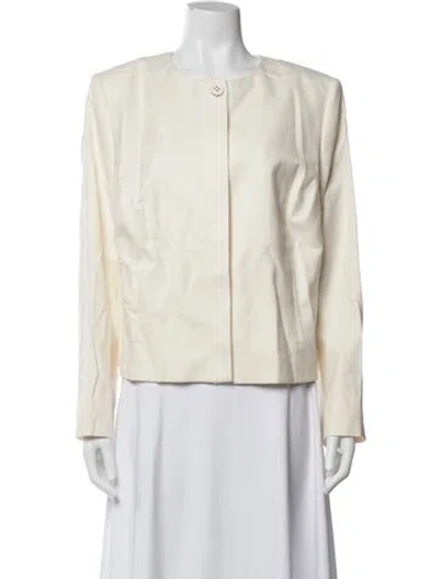 Pre-owned Barbara Lohmann Jacket W/ Tags In White