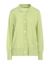 BARBARA LOHMANN BARBARA LOHMANN WOMAN CARDIGAN LIGHT GREEN SIZE L CASHMERE