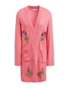 Barbara Lohmann Woman Cardigan Pink Size L Cashmere, Elastane In Pink