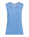 Barbara Lohmann Woman Sweater Light Blue Size Xxl Cotton