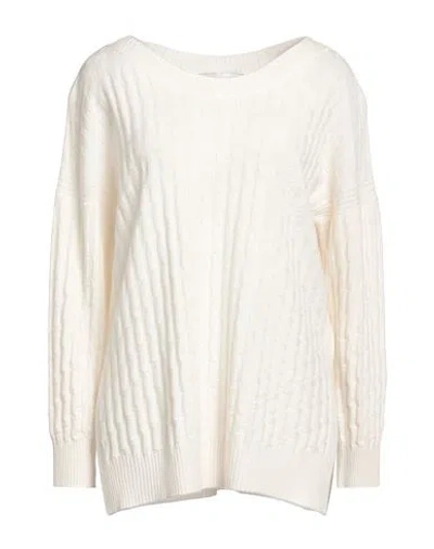 Barbara Lohmann Woman Sweater White Size 20 Cashmere