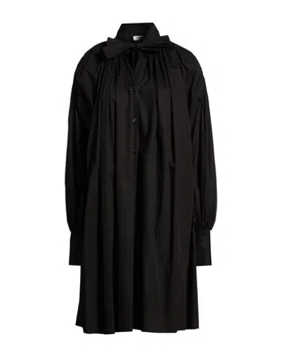 Barbara Pala Woman Mini Dress Black Size S Cotton